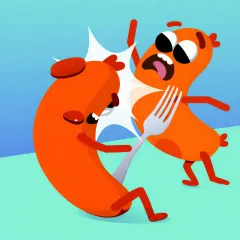 Play Sausage Battle Game