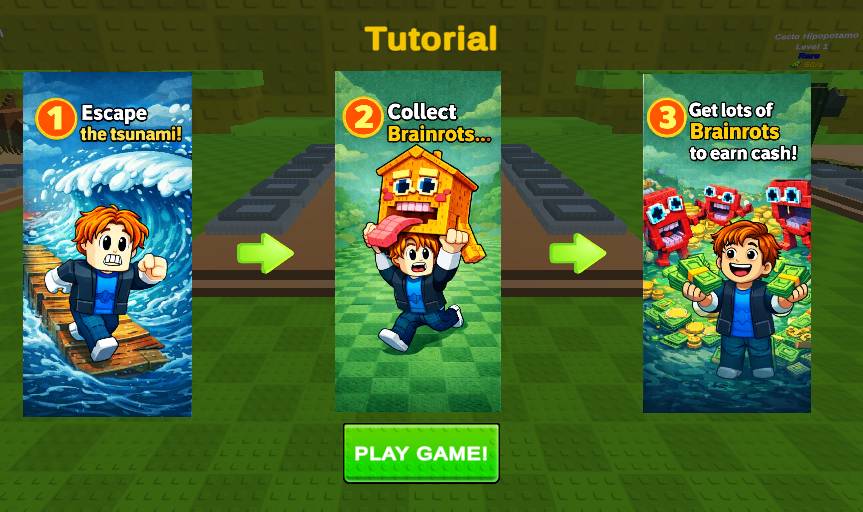 Escape Tsunami Brainrots Online
